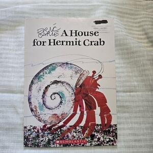 Scholastic White Cover with Black Text and Black Marking